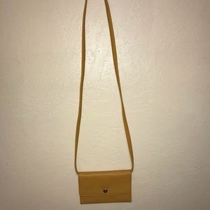 Yellow purse
